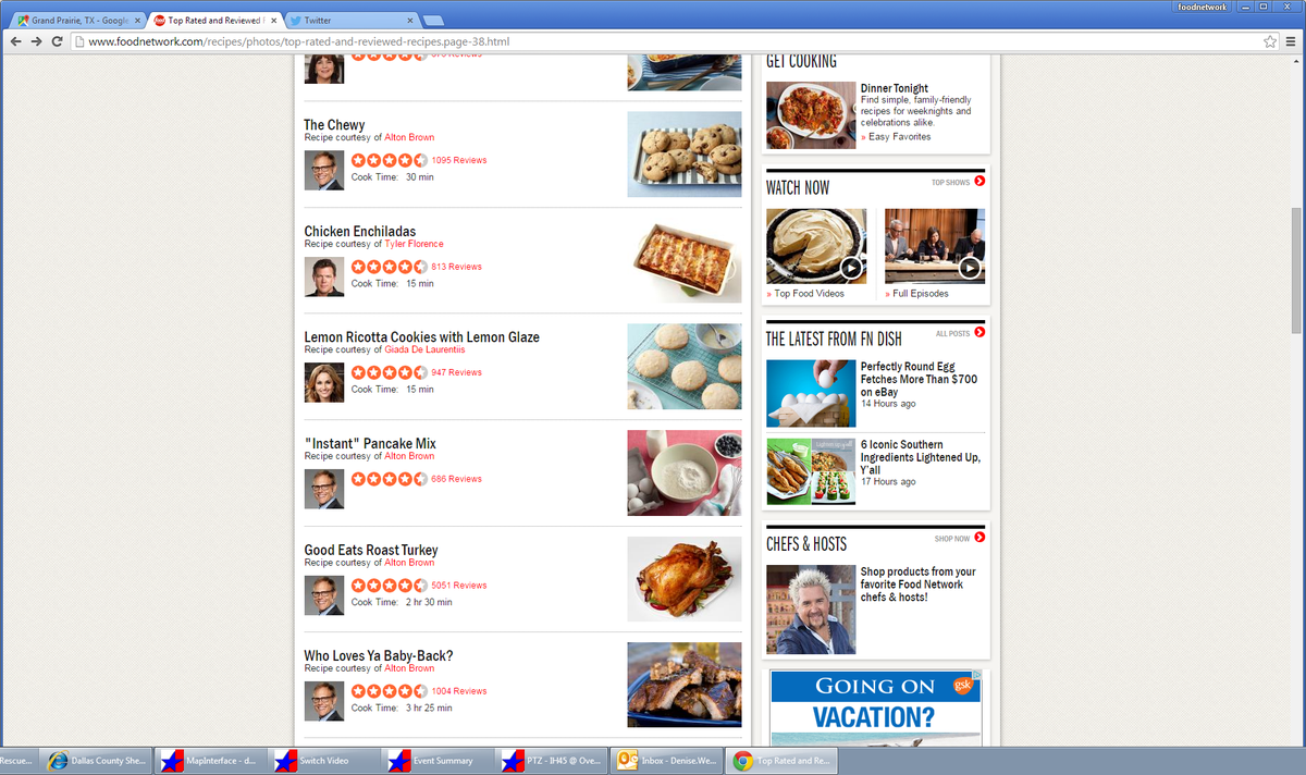 foodnetworktalk's tweet photo. .@FoodNetwork  Which one appears more than the others on the top rated list. @altonbrown #Moregoodeats http://t.co/AuYrCEPDJV