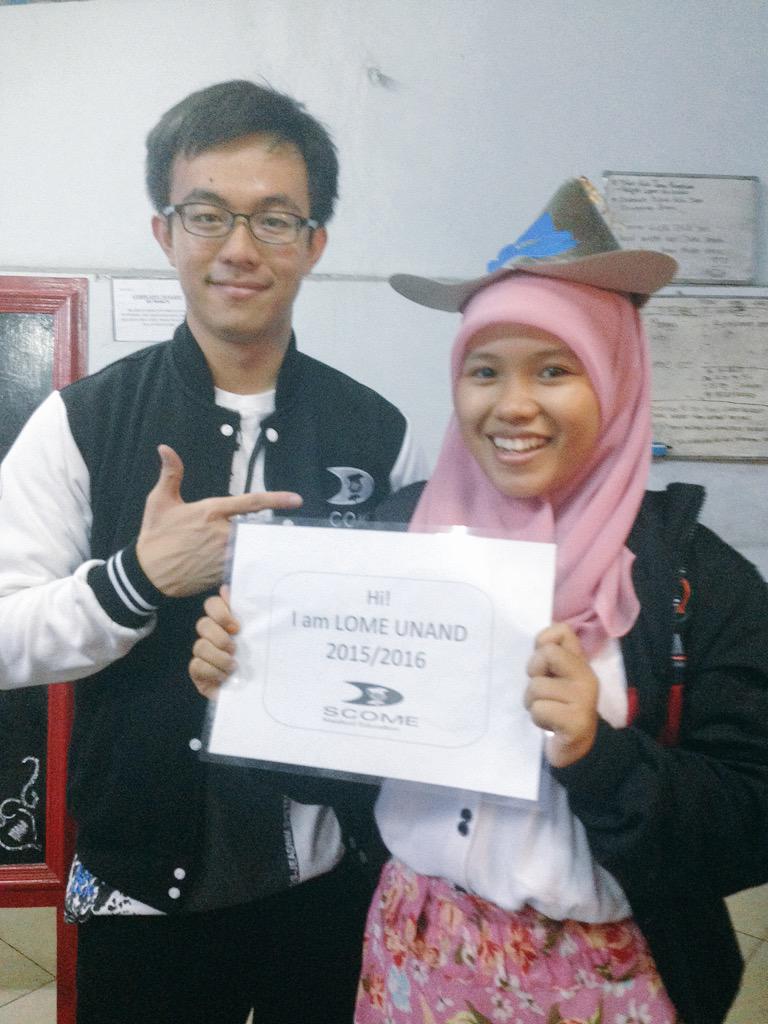 Terimakasih David Samalo (LOME 2014/2015) sudah mengemban amanah dengan baik setahun ini :)