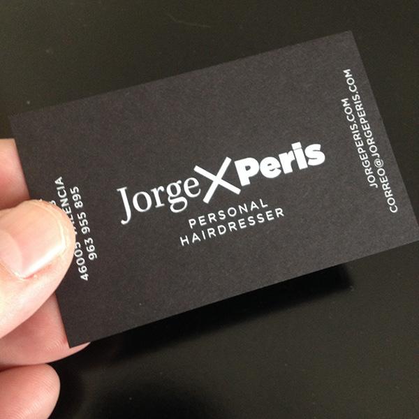 Nuevo proyecto en nuestro portfolio: "Jorge Peris Hairdresser" on.be.net/1Fpo0zM