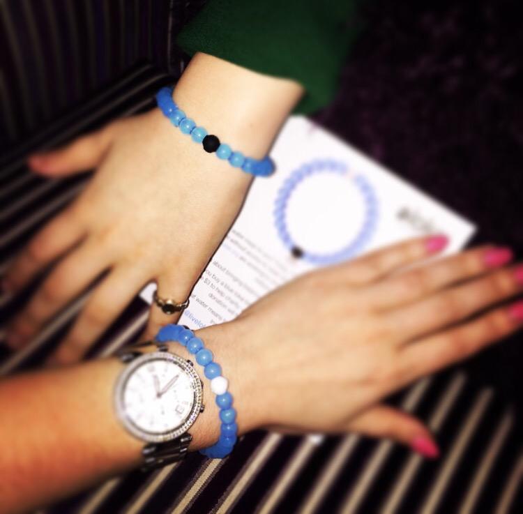Becki_Davidson_'s tweet image. @livelokai @charitywater #livelokai .... @p.igey and I supporting #WorldWaterDay March 22nd 2015 #bluelokai