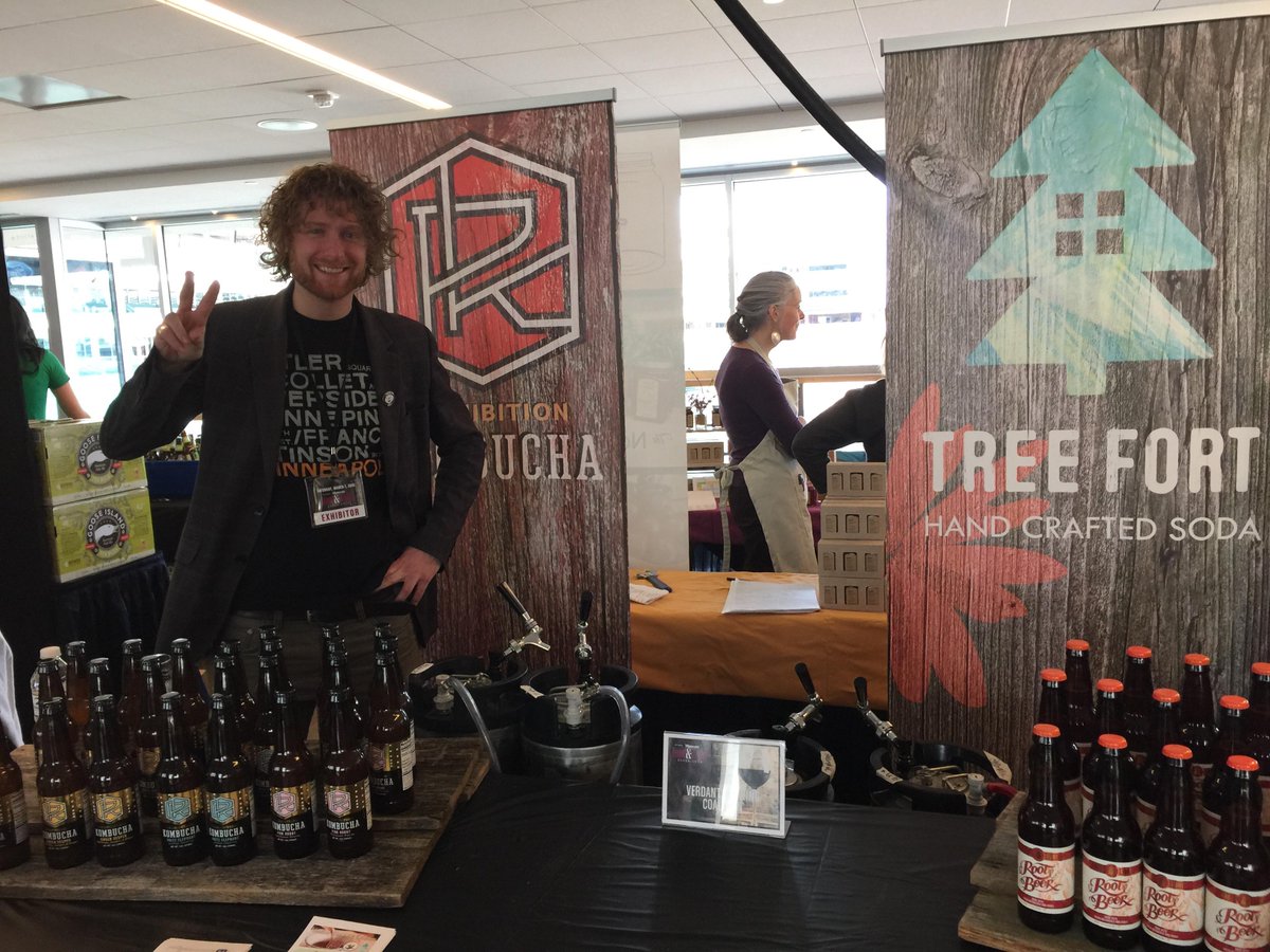 VerdantTeaMPLS's tweet photo. All ready for the @mnmomag Food and Wine Show with @realkombucha @treefortsoda http://t.co/g083NXgpZr
