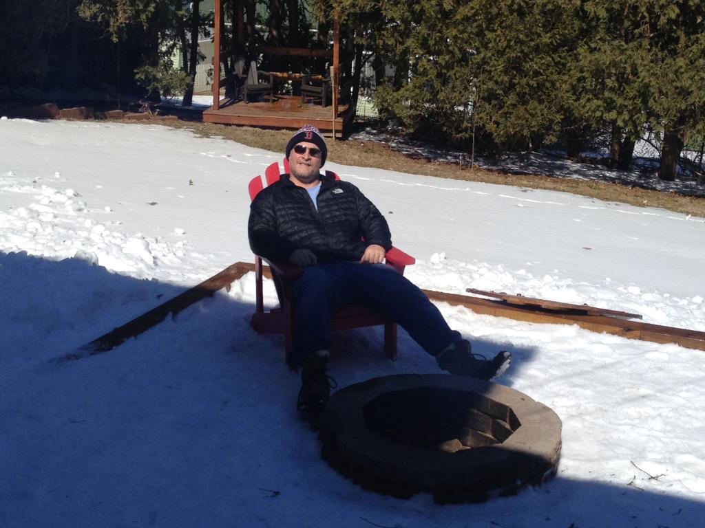 xkv8r's tweet photo. Springtime means fire pit, regardless of weather. #BecauseIowa @presscitizen http://t.co/1H7yGWdLVW