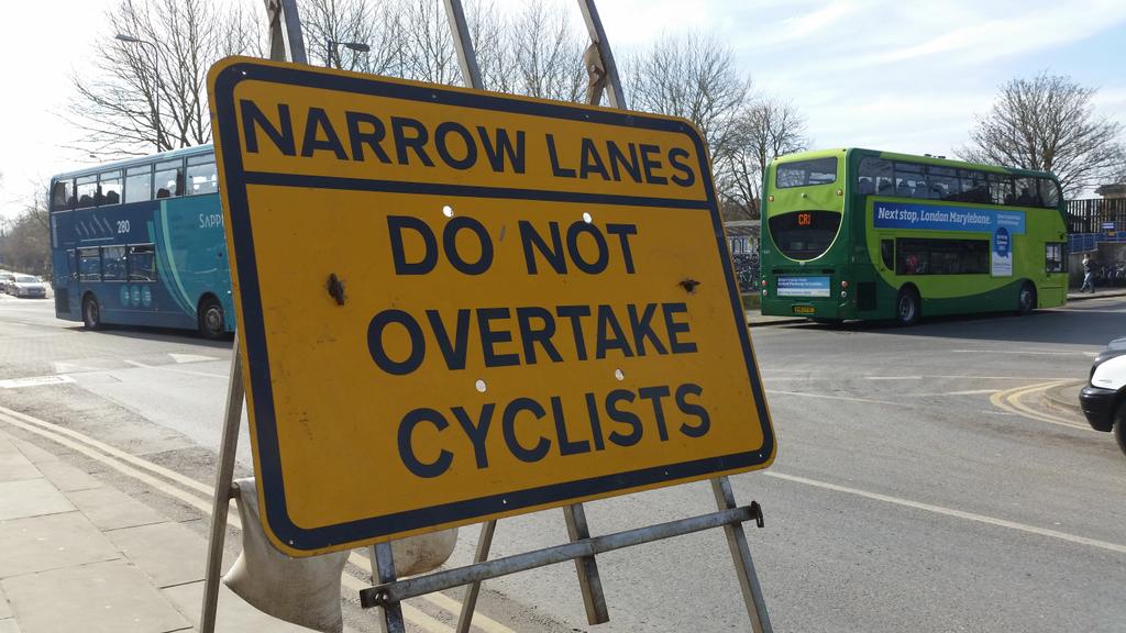 kirby_james's tweet image. Helpful sign spotted in Oxford today. Maybe need some locally  @CycleDevon ?