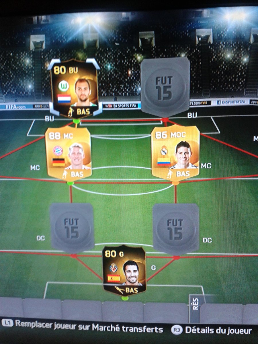 Guilain45's tweet image. Merci a tous pour cet le premier live que j'ai fais cet après #FIFA 

#2Boost #Schweinsteiger #JamesRodriguez