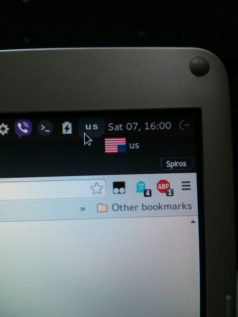 BigAndroidDev's tweet image. Proud of my language indicator...
#HouseOfCards #Linux #Arclinux #Manjaro