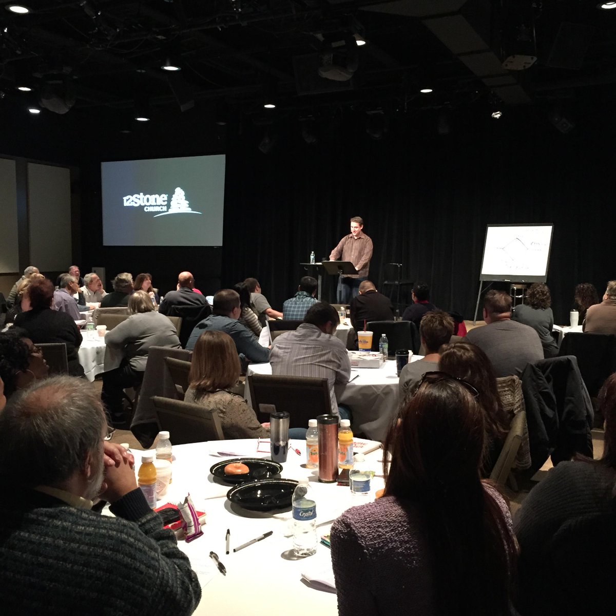 12Stone's tweet photo. Kicking off the weekend with leaders discovering Home Run Leadership! http://t.co/lvrx1qogog