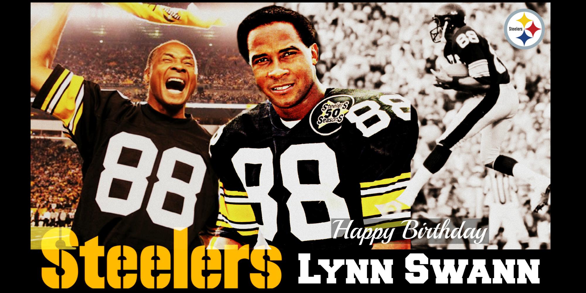 Wishing Steelers 4× Super Bowl Champion, Hall of Famer, Lynn Swann a very Happy 63rd BDay!  