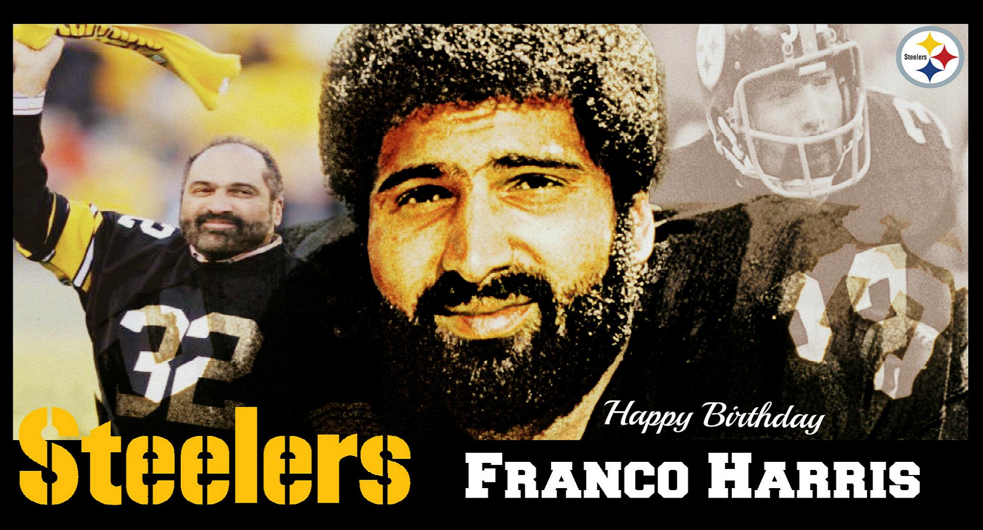 Wishing Steelers 4× Super Bowl Champion, Hall of Famer, Franco Harris a Happy BDay!  