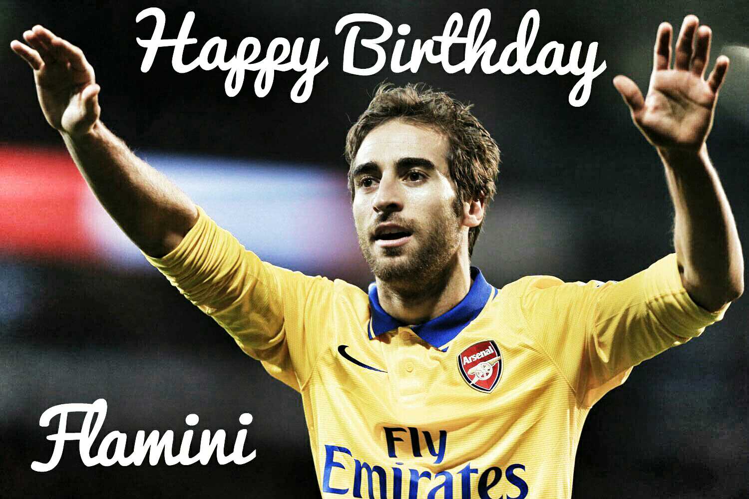 Happy Birthday Mathieu Flamini 