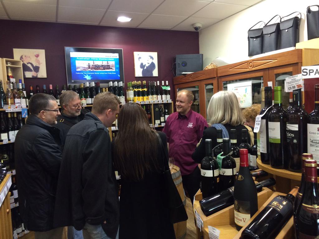 Australian Masterclass in full swing  <a href="/philipshawwines/">Philip Shaw Wines</a> <a href="/ABSWines/">ABS Wine Agencies</a>