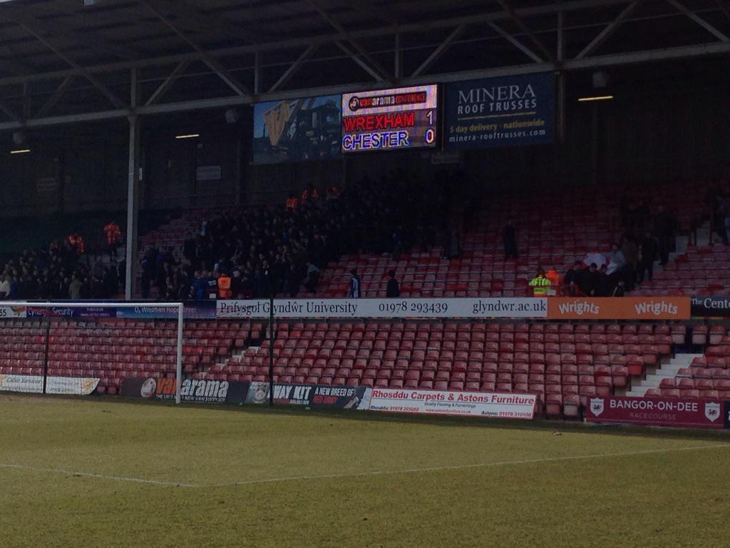 Wrexham_AFC's tweet photo. 1-0 ⚽️👍 http://t.co/JwfPkcYzQT