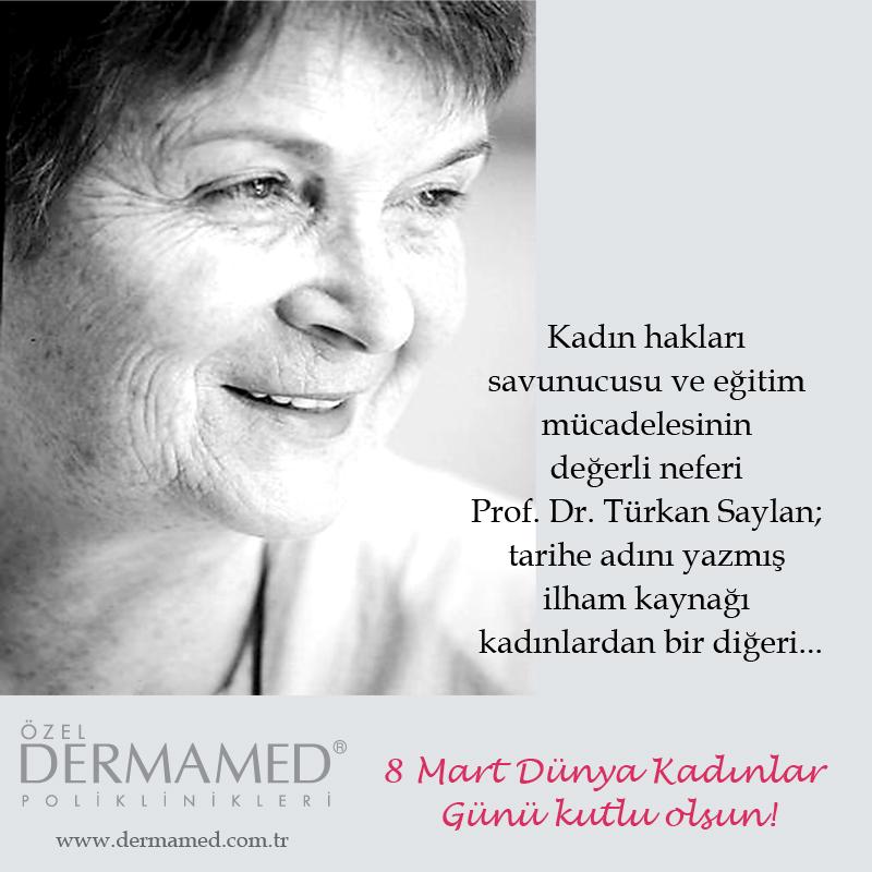 Layık olduğunuz sevgi ve saygıyla yaşanacak güzel günler dileğiyle... DERMAMED, #8Mart #DünyaKadınlarGünü 'nü kutlar.