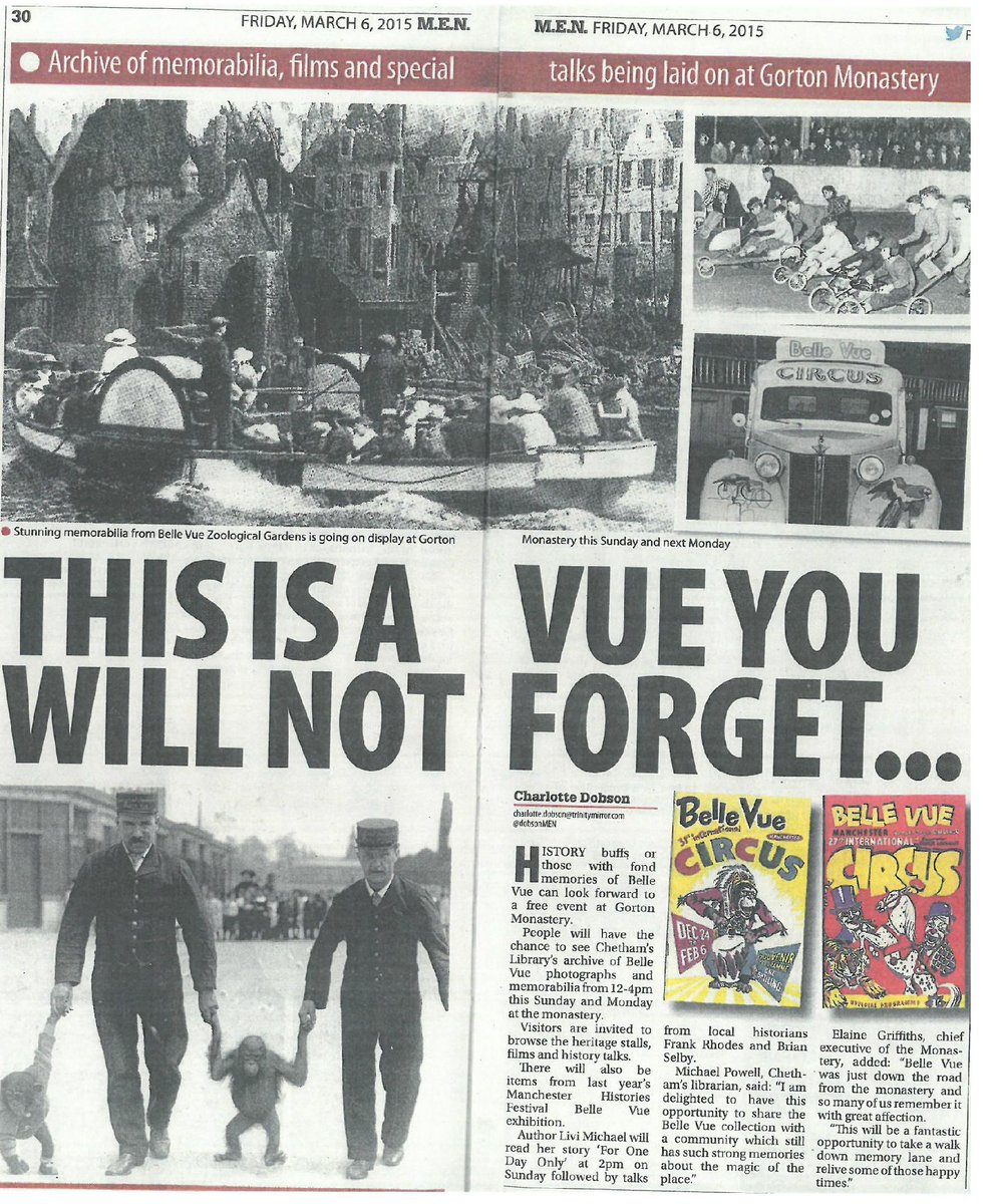Who's joining us tomorrow for the Belle Vue Exhibition? Free entry 12-4pm. Heritage stalls &amp; History talks. #OpenDay!