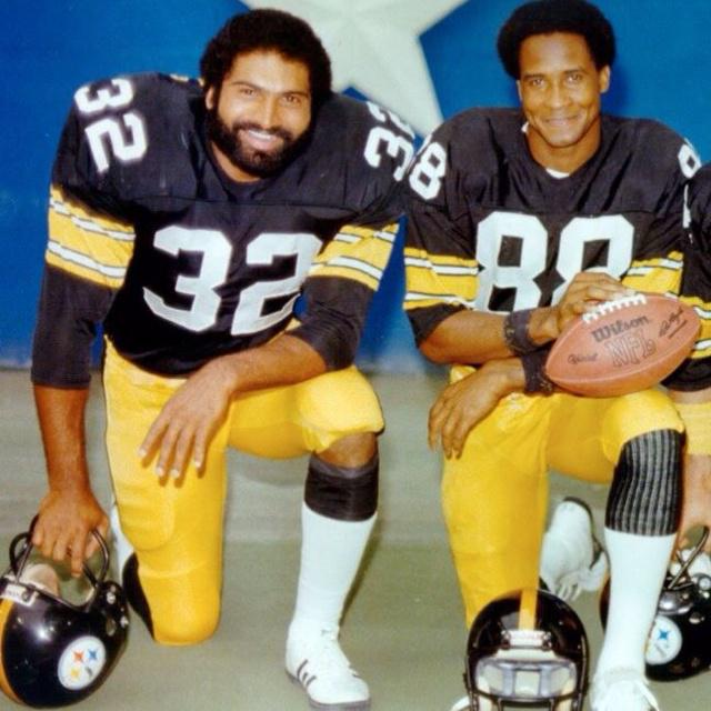 Happy birthday to Franco Harris and Lynn Swann 