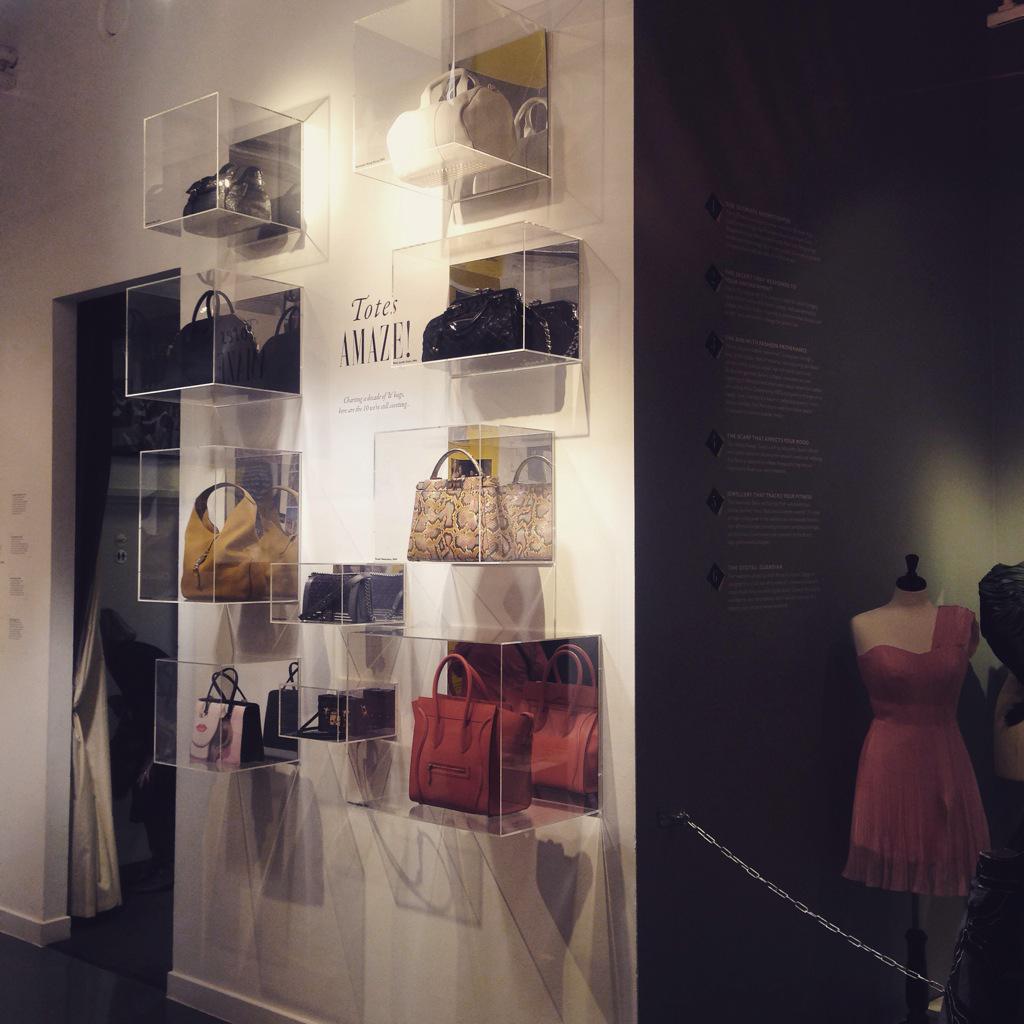 We highly recommend all fashion lovers see the #grazia10 exhibition. Beautifully put together.