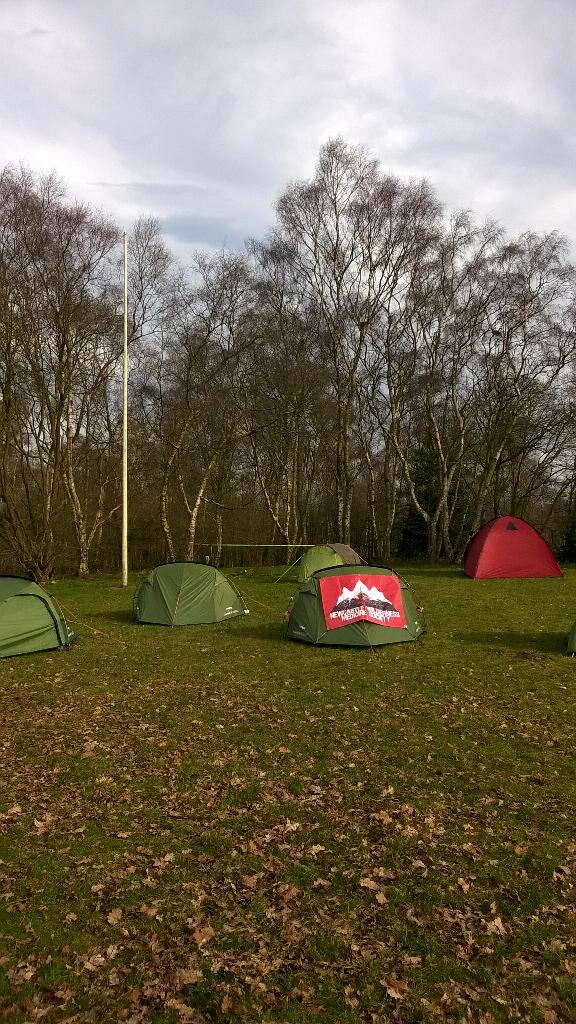 UoNWMS's tweet photo. Lovely bit of sunshine on the tents. #WildTrials2015 http://t.co/RORFbVPYay