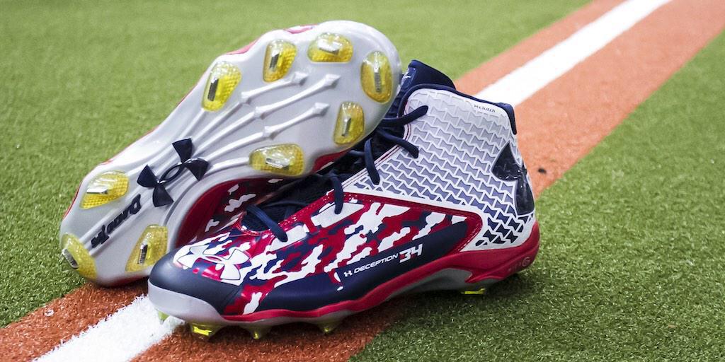 Bryce Harper's under armour cleats 😍🔥