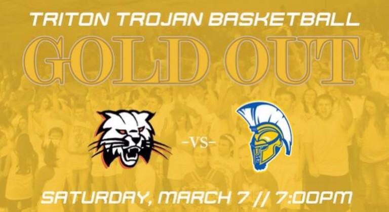 TheTrojanTrench's tweet photo. Everyone come to the Trench tonight! Theme is GOLD OUT. It's also the Sectional championship. Let's get the hardware! http://t.co/BMNTMzDBFq