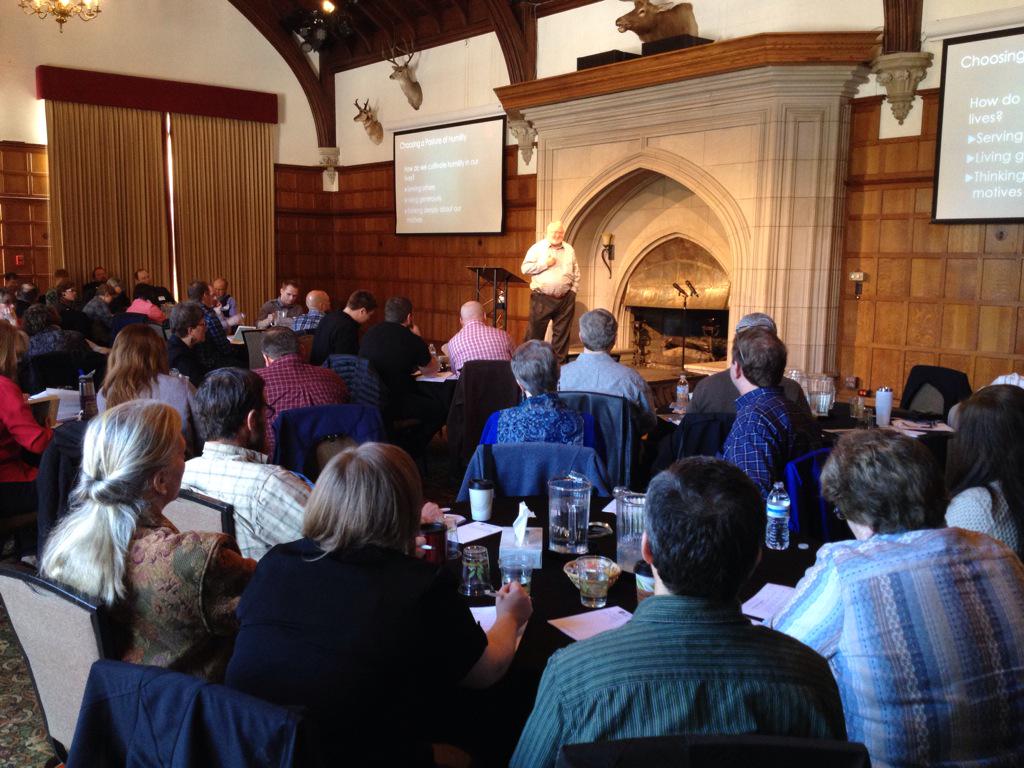 JackMcQ's tweet photo. @GlenEyrie listening to cultivating humility by serving others, living generously... @TJ_Addington #LdrDev'mt http://t.co/ue09u2B6Bq