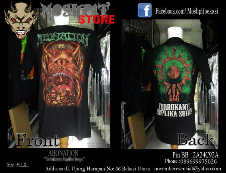 Ready Stock Tshirt New School Technical Death Metal From Bekasi -INA <a href="/Abonation_DM/">Abonation</a>  For Order : 089699975026/24C0B4D0