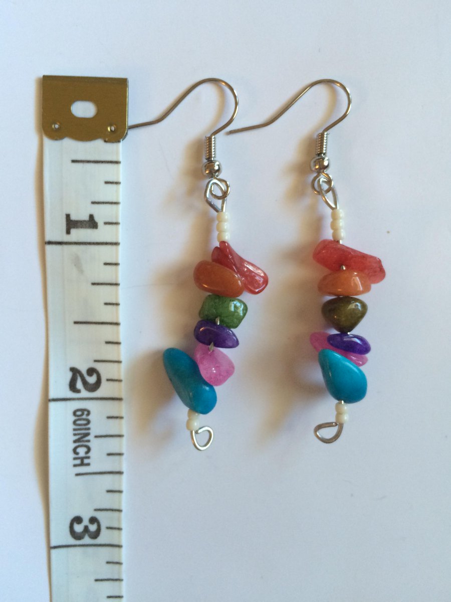 EricaLittle89's tweet photo. #Bohemian #Hippie #Rock #Handmade #Earrings I made!! 
https://t.co/pRKXTBo2V0 http://t.co/uqxhFY7OY4