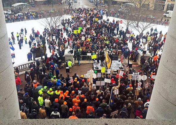 It has never been more painful—and humiliating—to be a Wisconsin Democrat: slate.me/1CJehXq