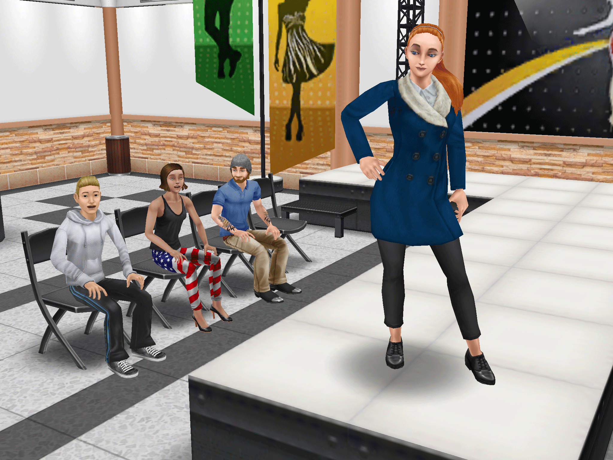 The Sims FreePlay - Try a new style! #longhairdontcare