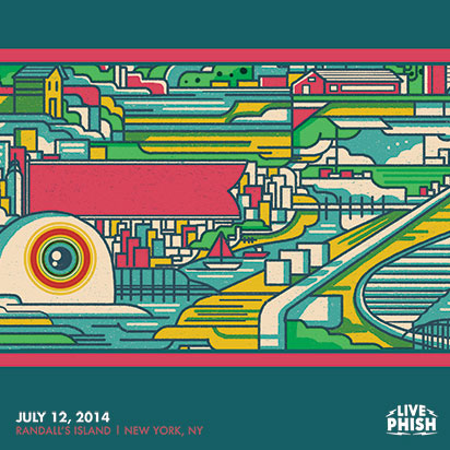 ♫ Now Playing "The Line" Phish, Jul 12, 2014, New York, NY via the <a href="/LivePhish/">LivePhish</a> App