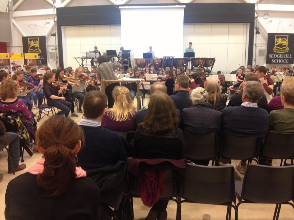 MyNoteGames's tweet image. The @NYOGB sounding fantastic at @SedgehillSch in Lewisham! :D #Mars