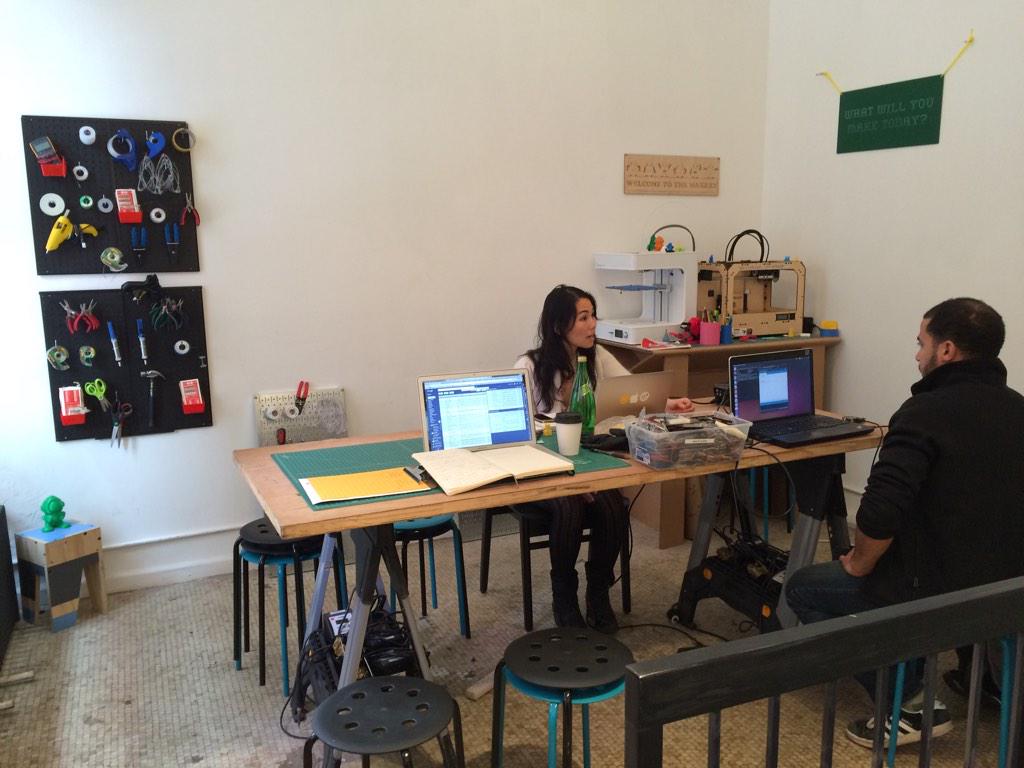 NYCMakery's tweet image. Makery team at work @hsingy @oyakosebay @jaymesdec @jonsantiago getting ready #ArduinoYun class @arduinoblog @Tribeca