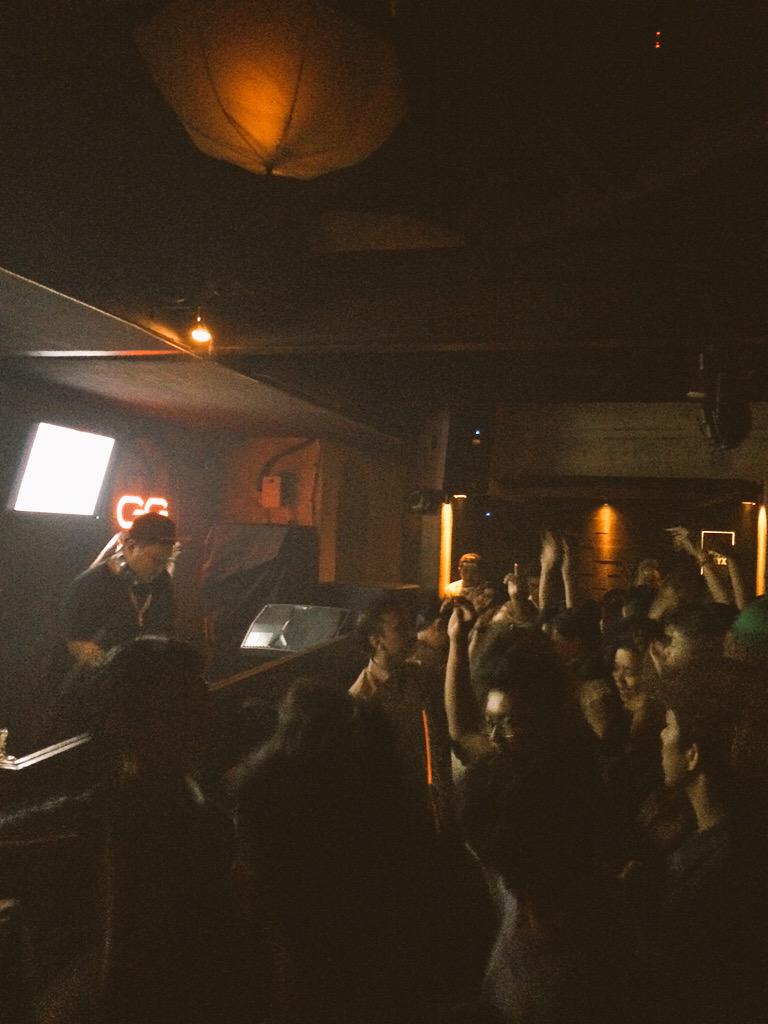 umbrajakarta's tweet photo. DJ Bonz @ijal_bonz making the crowd go wild ! #SaturdaySessions http://t.co/FfX8KZTyZu