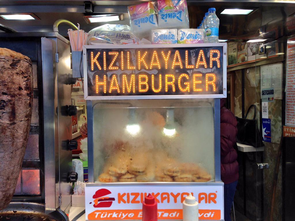 Wet burger ahoy... (Snaps <a href="/StarfoodScout/">Starfood Scout</a> )