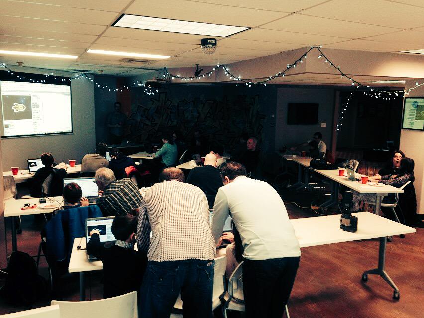 JavorekJustin's tweet image. #Scratchday @voltaeffect @CoderDojoHFX @jonathanamyotte @plaroche #fullhouse #nextgeneration #startupeast