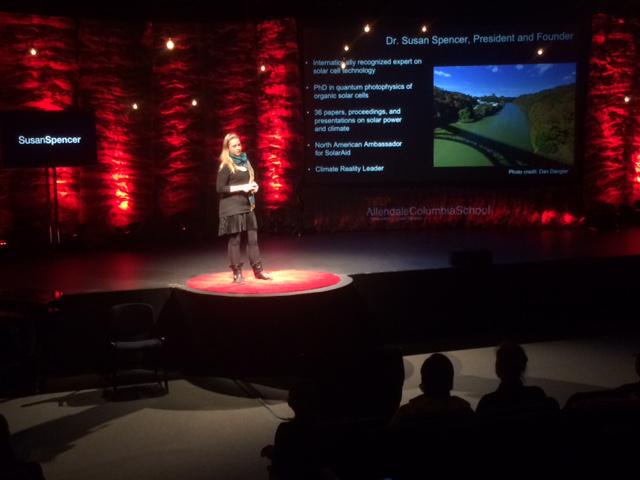 TEDxACSchool's tweet image. &quot;This spark was able to catch fire because of the people in this community. &quot;- Dr. Susan Spencer #tedxacschool