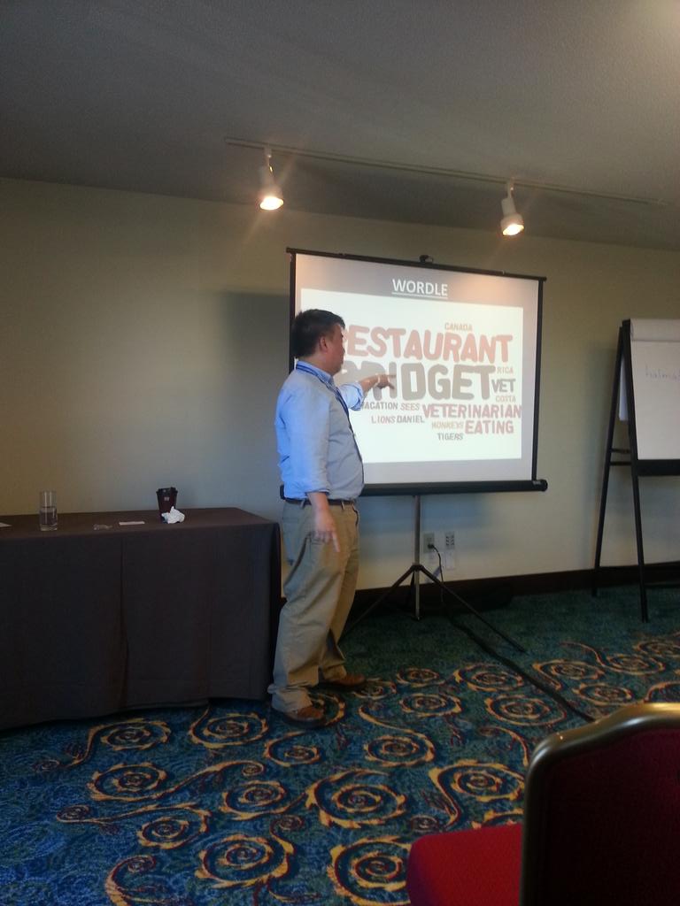 rachelcinis's tweet photo. Use wordle to preview vocabulary with emphasis on the most common words! #scolt15 http://t.co/wgswQGtT7g