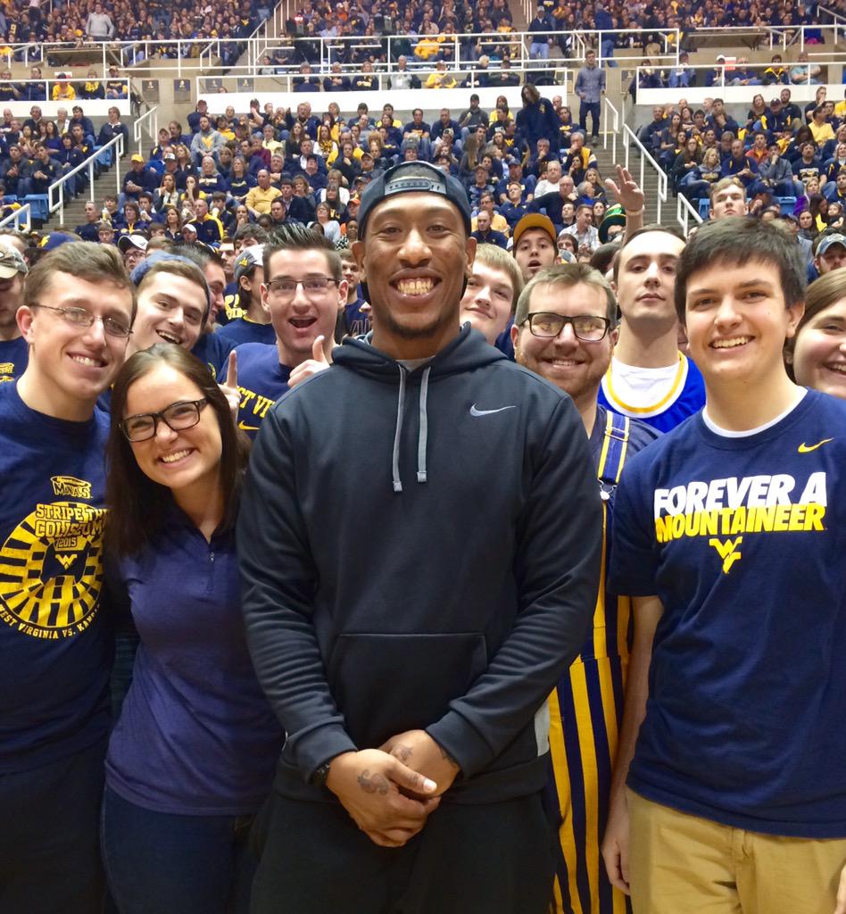 Welcome back to Morgantown, @BIrvin_WVU11! 