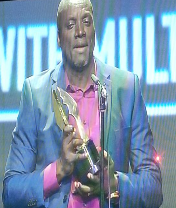 MediaGuide_NG's tweet photo. #AMVCA2015 The Winner of Best Movie Drama is Steve Gukas -A Place in the Stars. 
#AmstelMaltaAMVCA2015
@AmstelMalta http://t.co/sg5dofWu5l