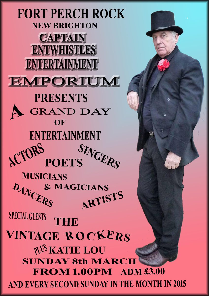 tomorrow at  #wirral  captain entwhistles entertainment day , starts at 1pm £3 admission #MerseyHour #merseybiz