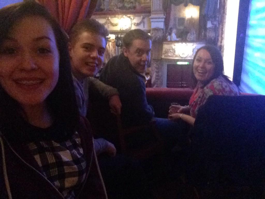 FarrowAngela's tweet image. Family day watching Mamma Mia in London #fabshow