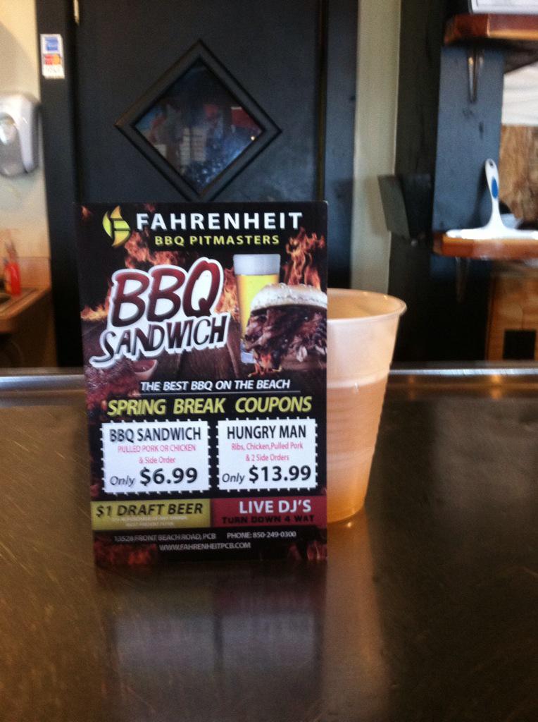 LinkUpPCB's tweet image. #FahrenheitPCB HAS THE BEST BBQ ON THE BEACH !! #LinkUpPCB 

TRY EM OUT !!