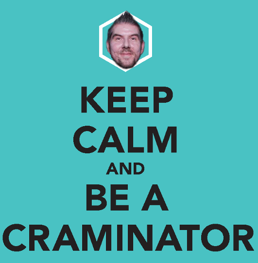 Dunkelzone's tweet photo. Keep calm and be a #craminator! @craminators @Dan_bochumfan #flutschfinger http://t.co/UYmnosCUuD