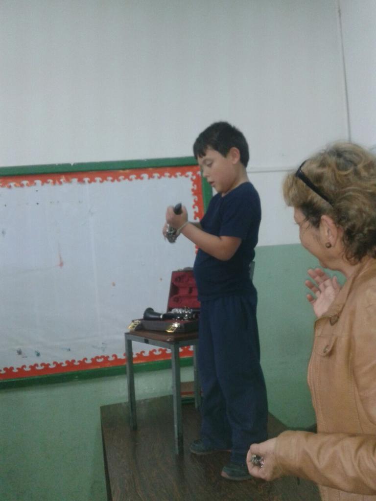 Concierto en escuela abc, Anthony Marcano@elsistema, <a href="/osjic/">Orq Juv I. Carreño</a>, <a href="/nucleorinconada/">Nucleo La Rinconada</a> #elsistenacumple40