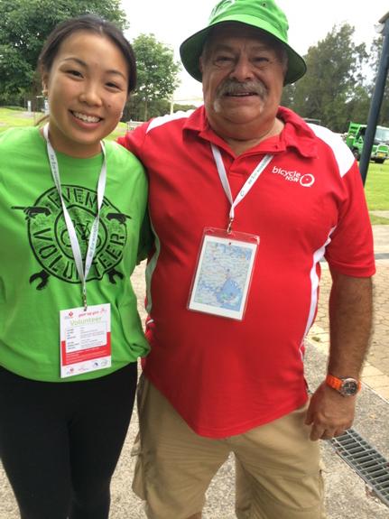 Couldn't do it with our our AMAZING volunteers @jenny__hong and Peter @HeartAust @gearupgirl
