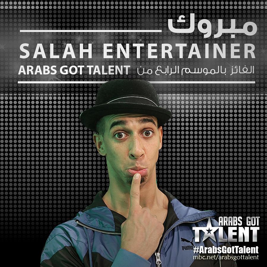 الف مبرووك لصﻻح لقب اراب قووت تالنت .#