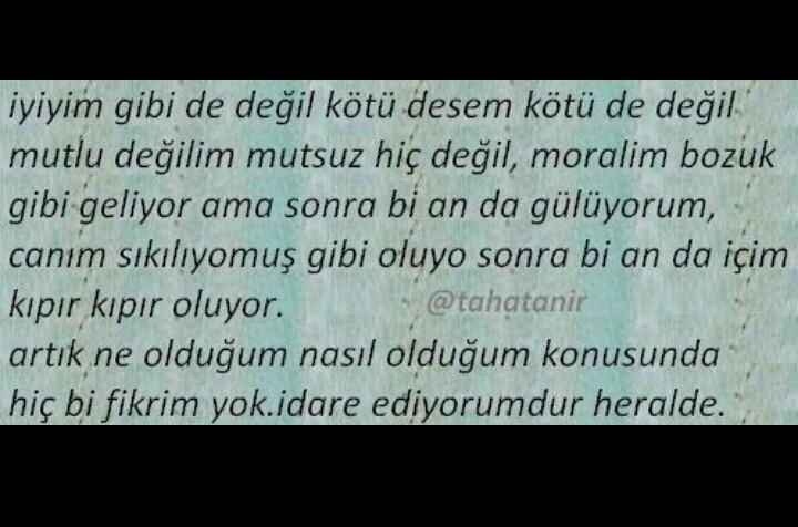 Çok şey oluyor  👈