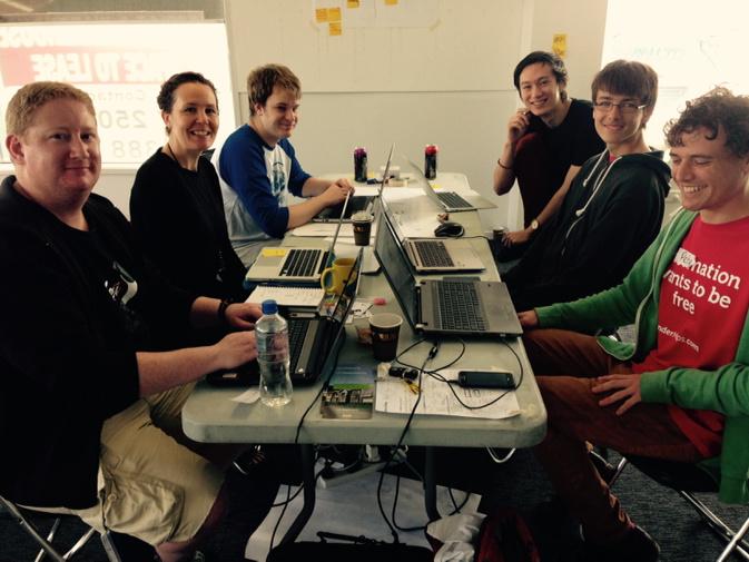 OSOSNZ's tweet photo. Loving working with the Devs here at #hackmiramar http://t.co/aE5fsmCFx4