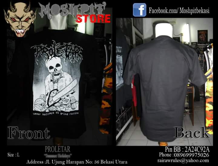 Ready Stock Ts.<a href="/proletarmince/">Proletar Band</a> "Summer Holiday". For Order : 089699975026/24C0B4D0