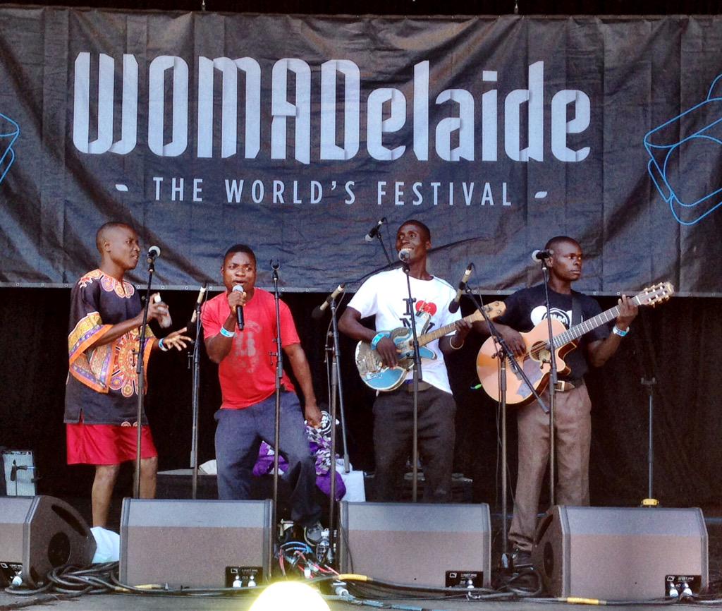 Great sounds of <a href="/MalawiMouseBoys/">Malawi Mouse Boys</a> #womadelaide