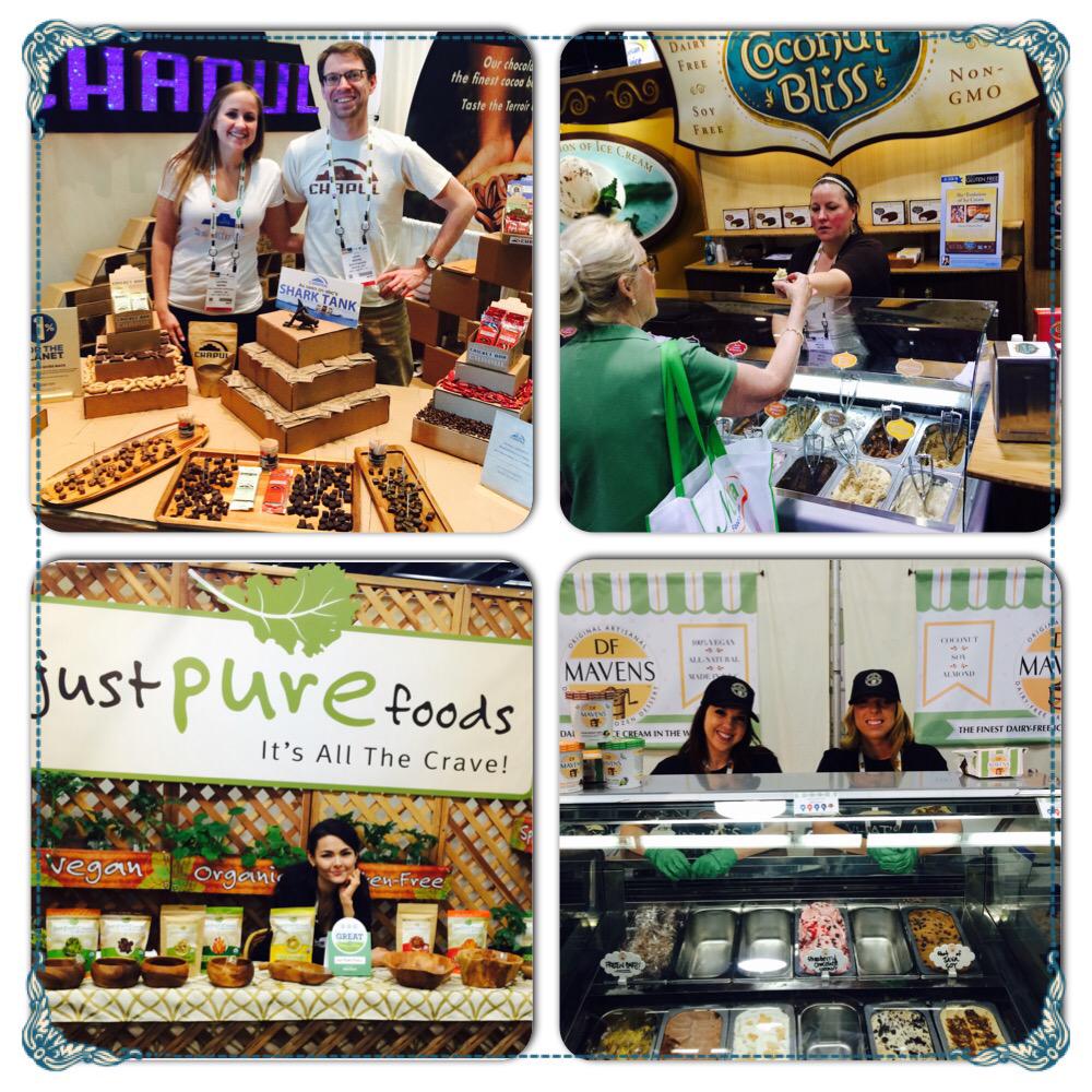 EatTempeh's tweet photo. Loving the high vibe food at #ExpoWest #vegan #kalechip #coconut #cricket #dairyfree http://t.co/zpRFC2Ec0l