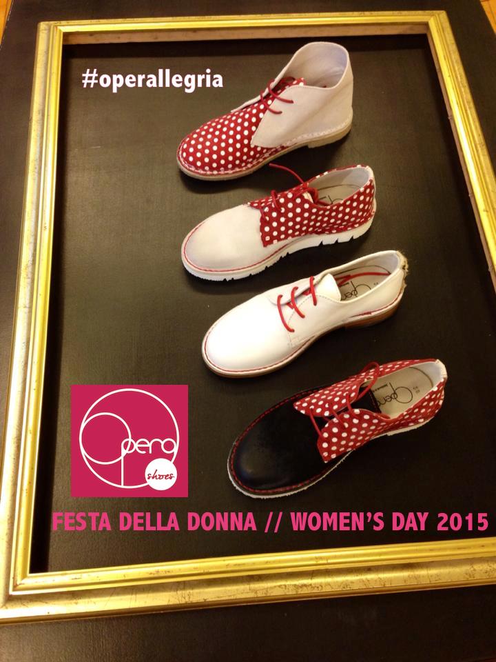OperaShoes's tweet image. Auguri! #festadelladonna #womensday2015 #operallegria